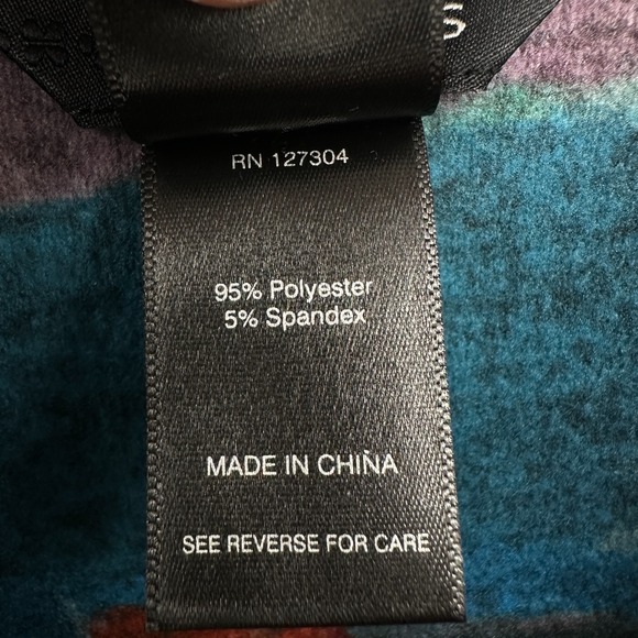 Ali Miles Brushed Knit Top Shirt Size Large 3/4 Sleeve‎ Cowl Neck Artsy Boho New - Picture 13 of 16